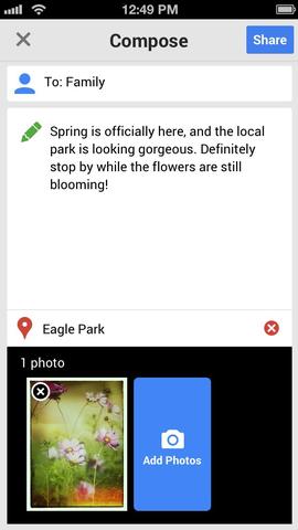 Google+-App rundum aufgefrischt